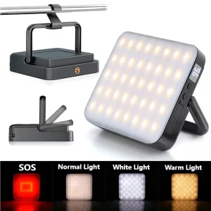 Outdoor Fishing Camp Light Magnetic Waterproof Dimming 8000mAh Rechargeable LED Camping Lamp