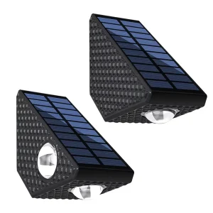 Outdoor Garden Courtyard Solar LED Wall Light IP65 Waterproof Wall Washing & Ambient Decorative Lighting for Home Park & Pool