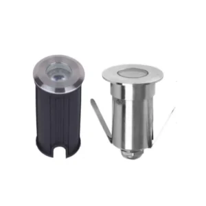 Outdoor Garden Lights 1W 3W Square LED Buried Light 12V IP68 Waterproof Stainless Steel for Footstep Path Landscape Light