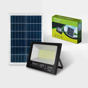 Outdoor Garden Solar Flood Light IP66 Waterproof Aluminum Housing 25W 40W 60W 100W 200W 300W 500W