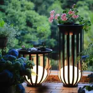 Outdoor Garden Villa Terrace Waterproof Solar Garden Lamp Yard Lawn Landscape Light
