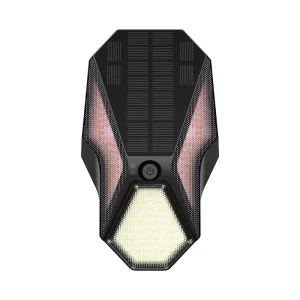 Outdoor Garden Waterproof IP65 ABS+PC Adjustable Brightness LED Solar Monocrystalline Wall Light