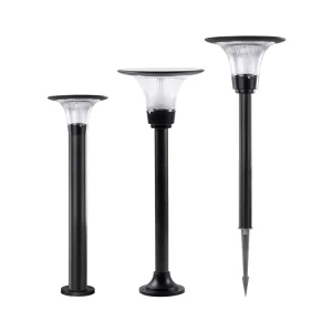 Outdoor Garden Waterproof Solar LED Lawn Bollard Lights Pathway Solar Power Lawn Lights
