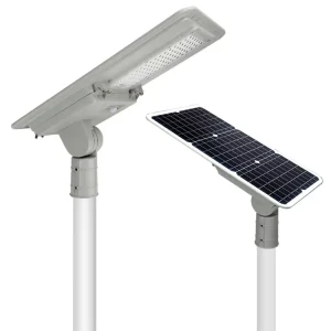 Outdoor High Lumen 60W Solar Road Street Light Battery Backup Panel Energy Luminarias