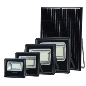Outdoor High Wattage IP65 Waterproof Security 50w 150w 250w 400w 1000w Motion Sensor Garden Solar Power Flood Light