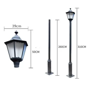Outdoor Holiday Decorations Street Wedding Garden Artificial Fiberglass Stone Low Voltage Led Landscape Lighting