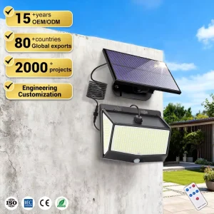 Outdoor Household Patio Light Waterproof IP65 2W Solar LED Garden Light
