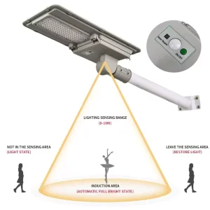 Outdoor IP65 All in One Solar Street Lamp with IP CCTV Camera 60W 90W 120W 180W LED Solar Street Light