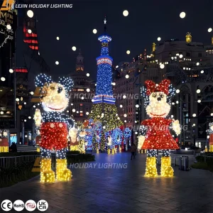 Outdoor IP65 LED Large Christmas Decorations Light 3D Motif Lights Indoor/Outdoor