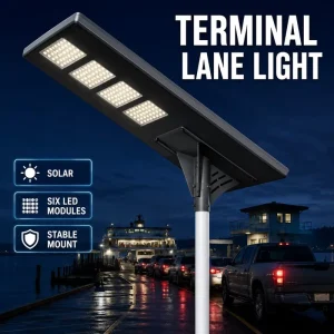 Outdoor IP65 Module Fast-Charging 300W 500W 600W Integrated LED Solar Street Light for Municipal Highway