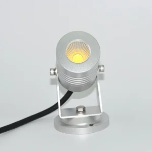 Outdoor IP65 Rated LED Garden Flood Lights COB Spot Warm White Light DC/AC Powered Aluminum Body 30 Beam Angle
