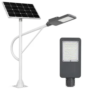 Outdoor IP65 Solar Light for Road with High Lumen LED Chips Street Pole Retrofit Project CE RoHS