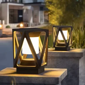 Outdoor IP65 Waterproof Courtyard LED Gate Pillar Light