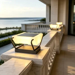 Outdoor IP65 Waterproof LED Landscape Wall and Pillar Light for Courtyard, Garden Fence, and Villa Door