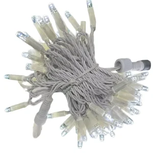 Outdoor IP65 Waterproof LED Light Strings 10m Fairy Christmas Wreath Lights for Landscape Street Park Tree Decoration