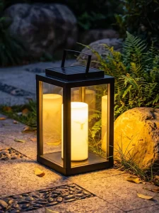Outdoor IP65 Waterproof Lawn Lights Courtyard Decorative Accents Garden Patio Home Landscaping Lamps Solar-powered Portable Mood