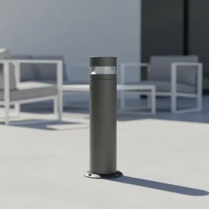 Outdoor IP65 Waterproof Modern Round Cylinder Courtyard Lawn Lamp 8W 10W 12W 20W Landscape Bollard Light Led Garden Light