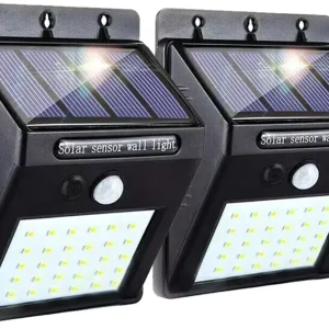 Outdoor IP65 Waterproof Solar LED Security Wall Light with Motion Sensor for Garden