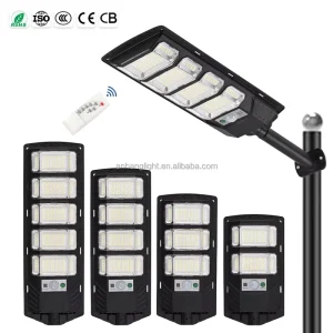 Outdoor IP65 Waterproof Solar Streetlight All in One Solar Led Street Light Lamp 200W 300W Motion Sensor LED Solar Street Light