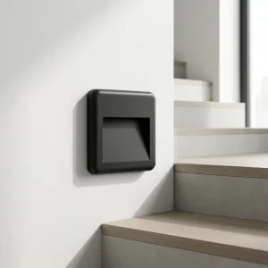Outdoor IP65 Waterproof Square Wall Mounting LED Lamp Polycarbonate Diffuser ABS+PC Material Garden Wall Light 2 Year