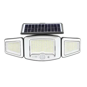 Outdoor IP65 Waterproof USB Rechargeable 231 LED Solar Garden Security Light 3 Modes PIR Motion Sensor LED Solar Wall Light