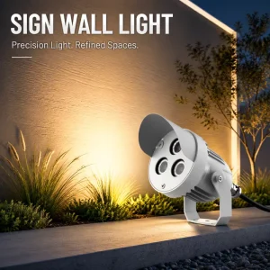 Outdoor IP66 LED Facade Wall Washer Light, Narrow Beam, Aluminum Alloy, CRI 90