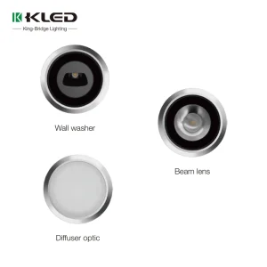 Outdoor IP66 Waterproof 6W Aluminum Alloy Ground Recessed LED Underground Light with Remote Control Dimmable