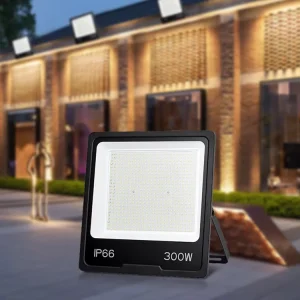 Outdoor IP66 Waterproof Aluminum LED Flood Light 30W 300W High Brightness Dimmable CRI 70 Beam Angle 90 60 30 3 Year Warranty
