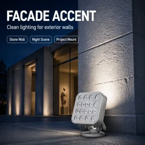 Outdoor IP66 Waterproof High Bright LED Flood Light DMX512 Control RGBW 5 Year Warranty Building Bridge Landscape Lighting CRI
