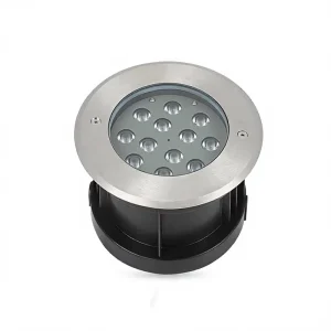 Outdoor IP67 Rated Waterproof LED Underground Light 1W Buried Lamp Park Plaza Recessed Installation 24V Ground Level Spotlight