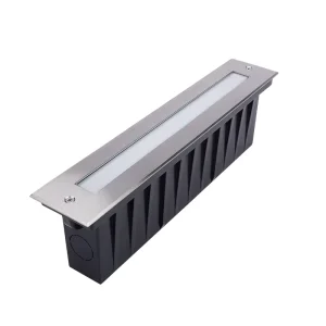 Outdoor IP67 Waterproof 24W 24V Beam Angle Adjustable Buried LED Linear Underground Light