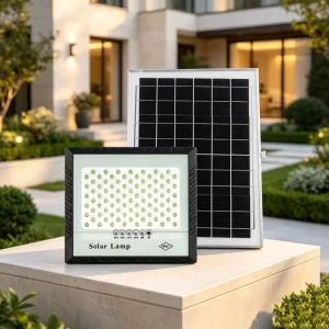 Outdoor IP67 Waterproof ABS Solar Rechargeable Garden LED Floodlight 500W100W