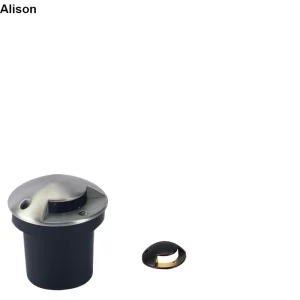 Outdoor IP68 Waterproof Turtle Shaped Step Lights for Road Use Floor Mounted Embedded LED Stainless Steel Underground