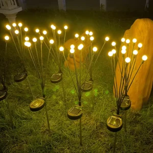Outdoor Incandescent Fence Garden Gutter Night Light Solar Electric Decorative Lamp IP68 PVC Battery Landscape Christmas Decor