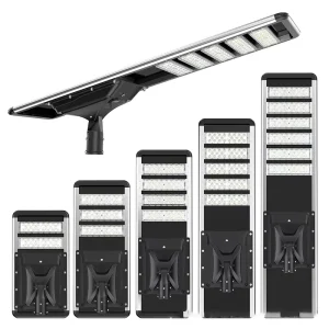 Outdoor Integrated Solar Street Light IP65 Waterproof Smart Radar LED Aluminum Rural Revitalization Road Lighting