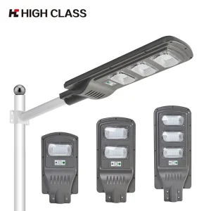 Outdoor Ip65 Smd 100w 200w 300w Integrated All in One Solar Street Light