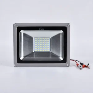 Outdoor LED Flood Light IP65 Low Voltage Waterproof Emergency Light 10W 3000lm 6000K Daylight for Garden Night Market Stall