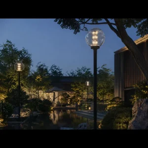 Outdoor LED Garden Light Waterproof Lawn Lamp for Villa Yard Landscape Pathway Lighting