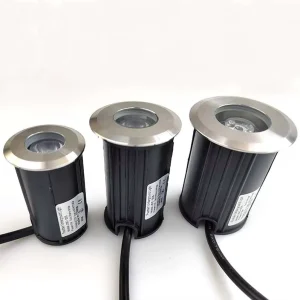 Outdoor LED Garden Underground Light IP68 Stainless Steel Casing Landscape Buried Lights