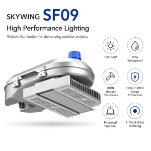 Outdoor LED High Mast Lamp for Stadium Airport Square Lighting IP66 IK08 5 Years Warranty