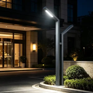 Outdoor LED Landscape Lights IP67 Rated 3m & 3.5m Aluminum Profile High Pole Lights for Parks Residential Areas & Squares