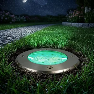 Outdoor LED Landscape Solar Power Lawn Light Walkway Decorative Road Stud Lights