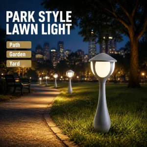 Outdoor LED Lawn Light High Brightness SMD or COB Lantern Shaped Antique Design for Hotel Swimming Pool Pathway Landscape