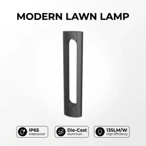 Outdoor LED Lawn and Garden Light, IP65, Solar/Battery Powered, 5W/10W/15W, AC 85-265V, 120 lm/W, 360° Beam Angle