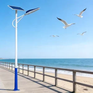 Outdoor LED Light Lamp IP66 Waterproof Split Led Solar Street Lights 80W 100W 120W High Powered Road Street Light