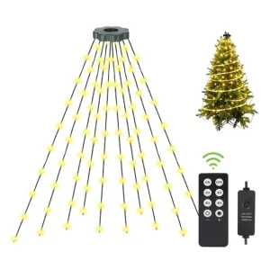 Outdoor LED Light Strings Waterproof IP44 Connectable for Patio Garden