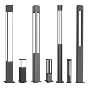 Outdoor LED Pathway Lights Modern Waterproof Garden Bollard Lights for Landscape