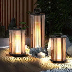 Outdoor LED Solar Lawn Light Waterproof Garden Lamp