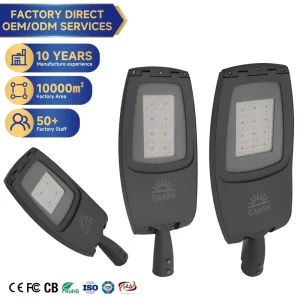Outdoor LED Street Light for Road Lighting 30W-240W High Bright IP66 with Photocell