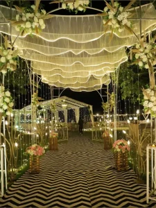 Outdoor LED Strip Hanging Curtain Lighting for Parties